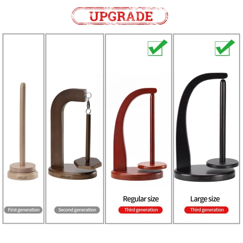 Newest Model Magnetic Pendulum Wooden Yarn Holder for Crocheting, Yarn Storage Organizer, Delightful Surprise Gift for K