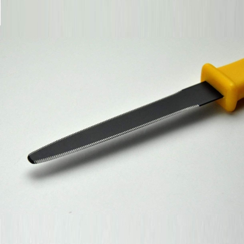 CANARY Corrugated Cardboard Cutter Dan Chan, Safety Box Cutter Knife [Non-Stick Fluorine Coating Blade], Made in Japan,