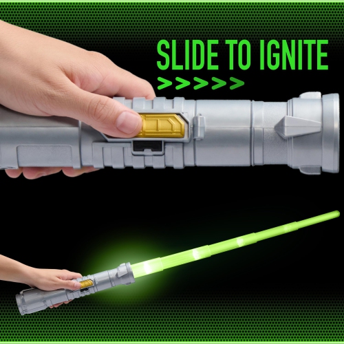 Goliath Power Saber Energy Blade Green | First Ever Automatic Extending & Retracting Blade | Extends 35'' | Motio