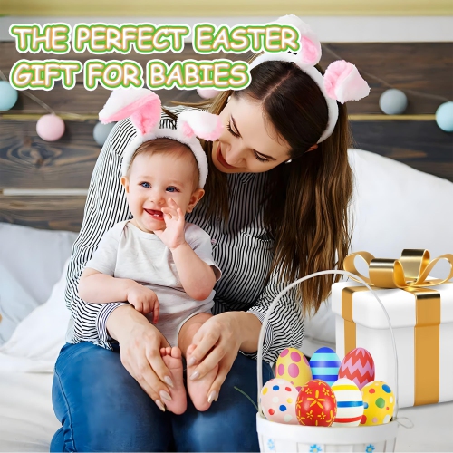 ROHSCE Textured Ball Set Baby, Sensory Balls Kids, Baby Squeeze Balls, Soft Balls Toddler Set of 6 Packs with BB Sounds