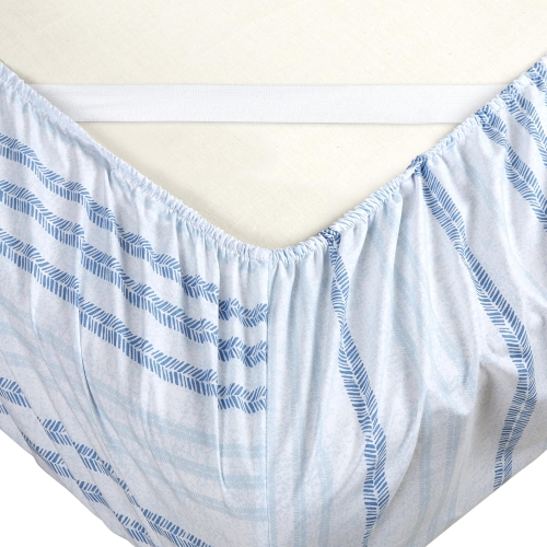 Ensemble de draps 6 pièces Elegant Comfort le plus doux et le plus confortable - 1500 microfibre de qualité hôtel - Deep Pocket, Wrinkle Res