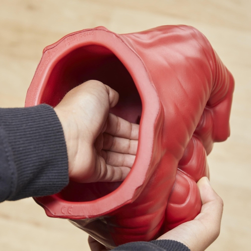 Marvel Avengers Captain America: Brave New World Red Hulk Gamma Smash Fists, Soft Foam Role Play Toy, Super Hero Toys fo