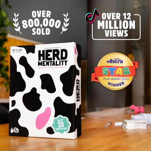 Big Potato Herd Mentality: Udderly Hilarious Board Game for Spring Break Fun | Easy Setup & Play | The Perfect Easter Ba