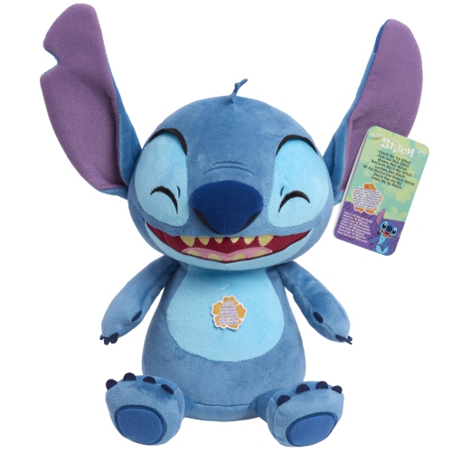 Disney Stitch Crack Me Up Stitch Plush Toy, 11 Inch Plush, Stuffed Animal, Alien, Officially Licensed Kids Toys for Ages