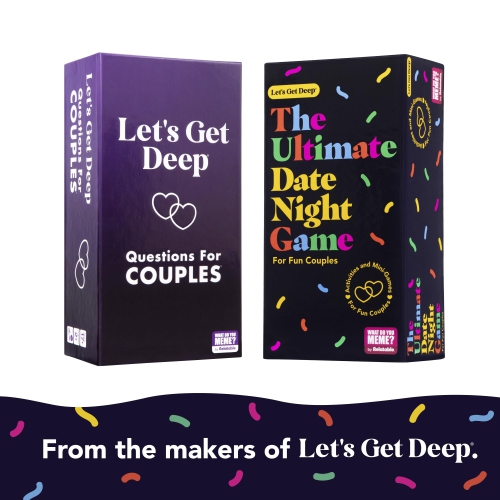 WHAT DO YOU MEME? The Ultimate Date Night Game by Relatable, from The Creators of Let's Get Deep, The Perfect Stocking S