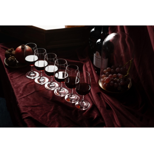 Vin de porto et dessert, Sherry sec, Cordial, verres de dégustation apéritif | Ensemble de 6 petites tasses de 7 oz en cristal | Mini short