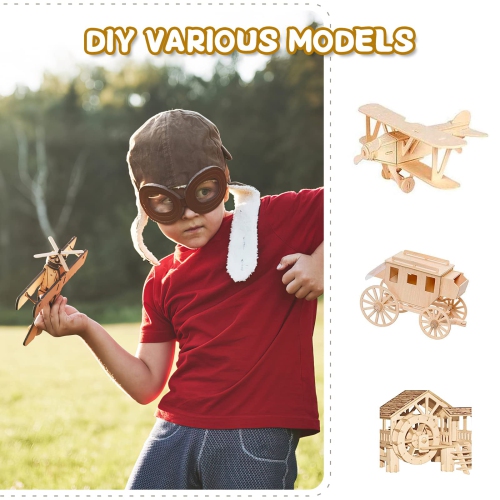 24 Pieces Basswood Sheets, 12 x 12 x 1/8 Inches Thin Balsa Wood Sheets Square Unfinished Plywood for Crafts, Painting, H