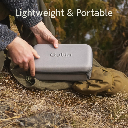 Outin Nano Portable Electric Espresso Machine Carrying Bag, Waterproof Sturdy EVA Electronic Coffee Maker Storage Case w