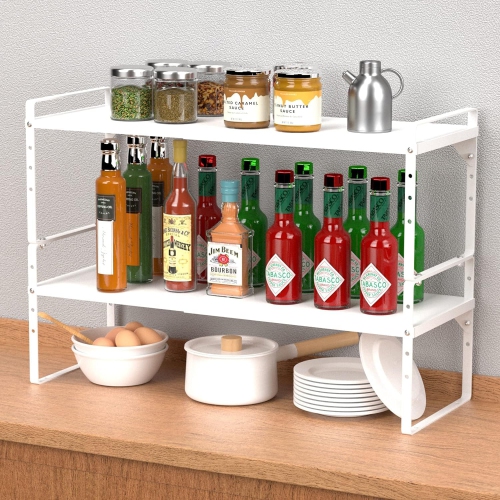 DPZM – Tablettes de rangement extensibles,Organisateurs de cuisine et rangement,Organisateur à épices,Organisateurs et rangement,Armoire O