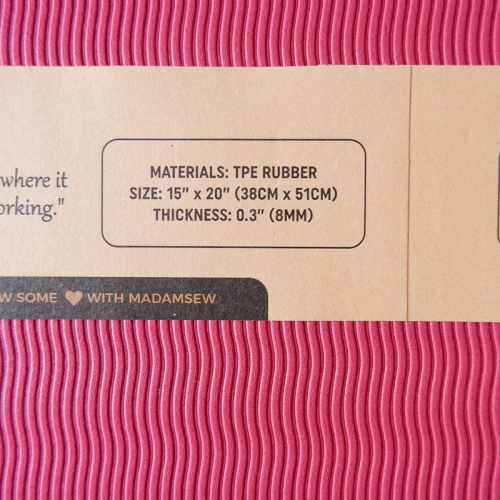 Madame, Madame, machine à coudre, tapis silencieux | Réduire les vibrations, le mouvement et le glissement de la machine à coudre | Machine à coudre