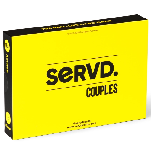 SERVD - Couples - Le jeu de cartes de la vraie vie hilarante Couples | Un cadeau de couple drôle pour anniversaire, Saint-Valentin, Chri