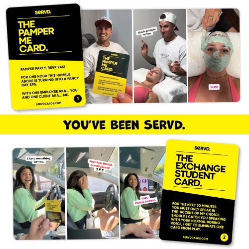 SERVD - Couples - Le jeu de cartes de la vraie vie hilarante Couples | Un cadeau de couple drôle pour anniversaire, Saint-Valentin, Chri