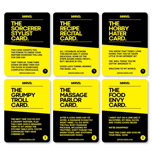 SERVD - Couples - Le jeu de cartes de la vraie vie hilarante Couples | Un cadeau de couple drôle pour anniversaire, Saint-Valentin, Chri