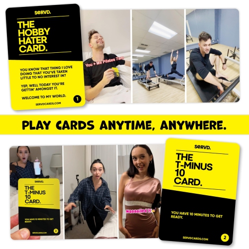 SERVD - Couples - Le jeu de cartes de la vraie vie hilarante Couples | Un cadeau de couple drôle pour anniversaire, Saint-Valentin, Chri