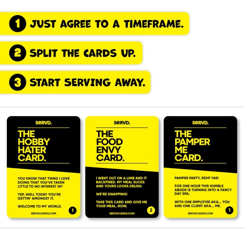 SERVD - Couples - Le jeu de cartes de la vraie vie hilarante Couples | Un cadeau de couple drôle pour anniversaire, Saint-Valentin, Chri