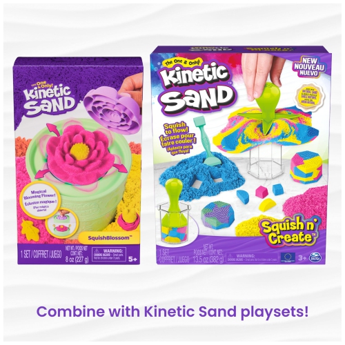 Kinetic Sand, 5.5lbs Natural Brown Play Sand, Bulk Box for Arts and Crafts, Sandbox (Packaging May Vary), Moldab