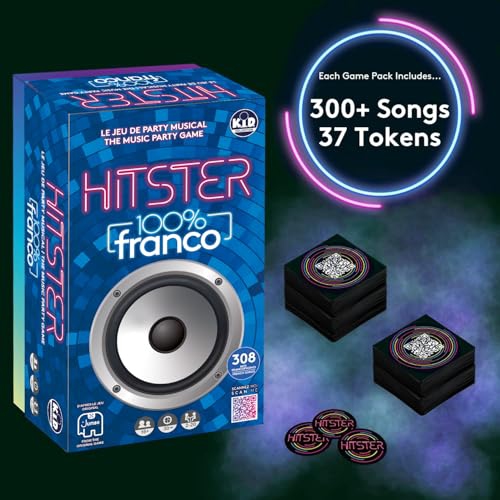 HITSTER - 100% Franco - The Musical Party Game - The Ultimate Music Trivia Party Game for Adultes and Families - 2