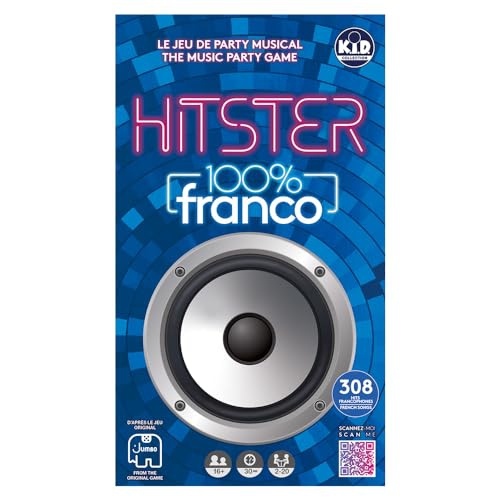 HITSTER - 100% Franco - The Musical Party Game - The Ultimate Music Trivia Party Game for Adultes and Families - 2