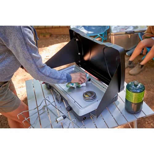 Coleman - Triton 2-Burner Propane Camping Stove