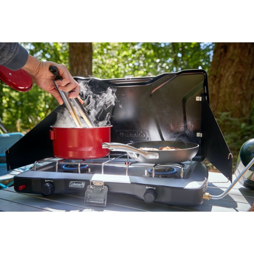 Coleman - Triton 2-Burner Propane Camping Stove