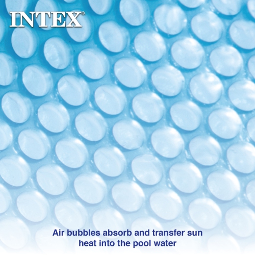 Piscine hors terre gonflable Easy Set 15&nbsp;pi x 48&nbsp;po d'Intex avec pompe et couvercle solaire