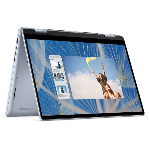 Dell Inspiron 14 2-in-1 Personal Laptop, 14" 1920 x 1200 Pixels Touchscreen, Intel 5 120U 10 Cores, 48GB DDR5+ 1TB SSD, Win11 Pro, HDMI, Wi-Fi 6E,
