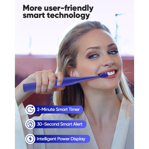 Essential Sonic Toothbrush + Purple Toothpaste Bundle