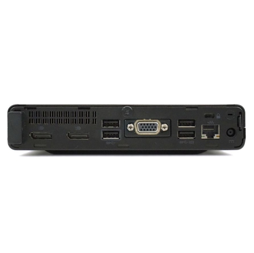 Refurbished HP EliteDesk 800 G4 Mini Tiny Business PC, Intel Hexa-Core i5-8th Gen 16GB DDR4 RAM, 256GB SSD, WiFi, Bluetooth, DisplayPort, Win11