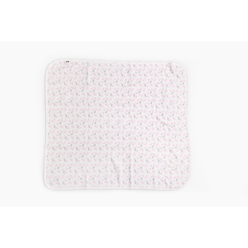 The Elk Baby Premium Organic Cotton Rabbit print blanket