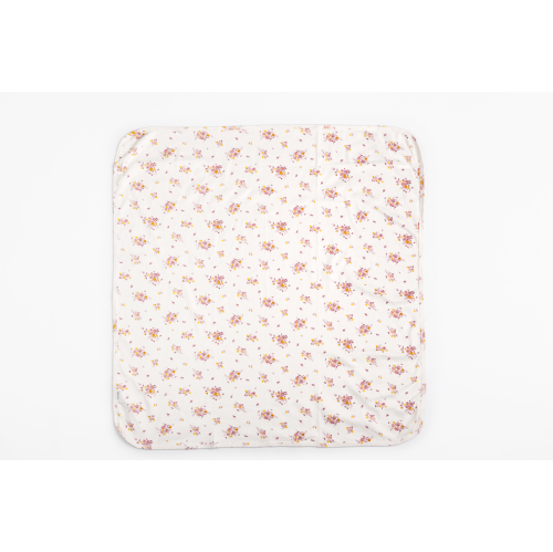 La couverture en coton biologique à imprimé fleurs de qualité supérieure d'Elk Baby