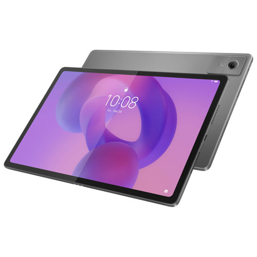 Tablette Idea Tab Plus 12,1 po 128 Go Android 15 de Lenovo à processeur octocoeur Dimensity 6400 de MediaTek - Partenaire de détail exclusif