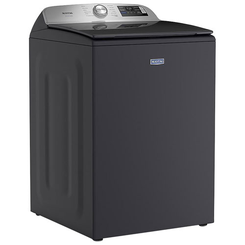 Laveuse à chargement par le haut haute efficacité de 6 pi³ de Maytag - Acier minuit