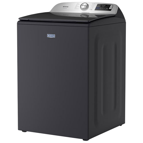 Laveuse à chargement par le haut haute efficacité de 6 pi³ de Maytag - Acier minuit