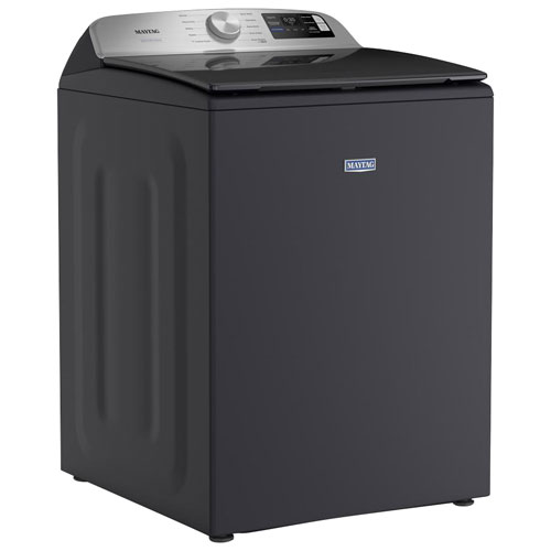 Laveuse à chargement par le haut haute efficacité de 6 pi³ de Maytag - Acier minuit