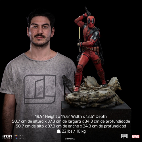 Iron Studios - Marvel - Deadpool - Legacy Replica Art Scale 1/4