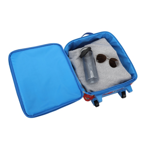 Dog Man Character Squares 4-Piece Youth Travel Set Carry on luggage