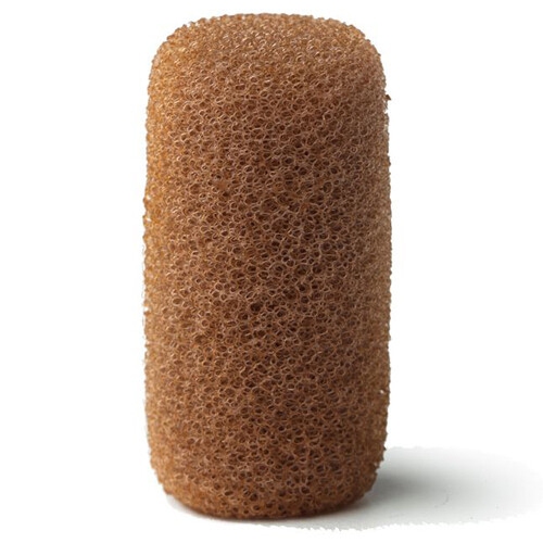 Point Source Audio Embrace Omnidirectional On-ear Lavalier Microphone For 2.4 GHz Wireless High Sensitivity, Brown