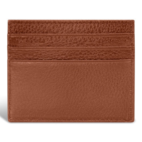 Classic Leather Cardholder-Brown