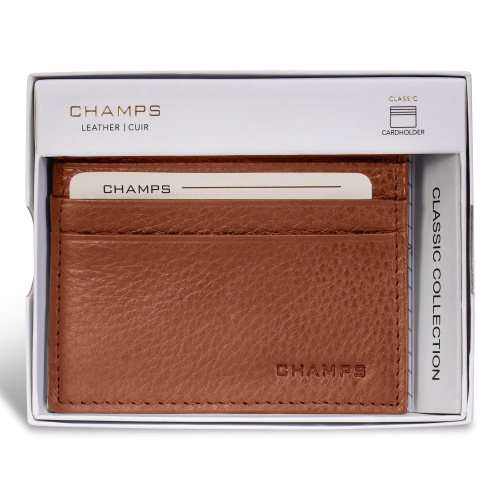 Classic Leather Cardholder-Brown