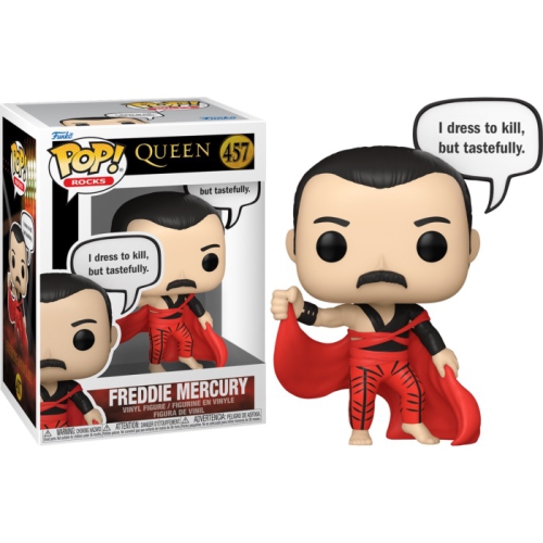 Figurine Pop! De Funko Figurine en vinyle Rocks Queen Freddie Mercury #457