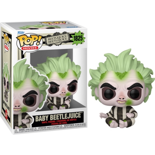 Funko Pop! Movies Beetlejuice Beetlejuice Vinyl Figure Baby Beetlejuice #1825 Beetlejuice 2