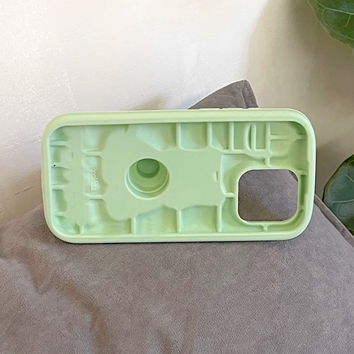 3D Green Westigo Dog Silicone Kickstand Case for iPhone 16 Pro