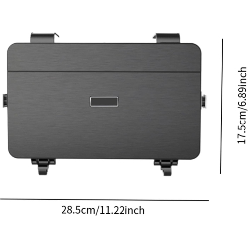 Table de siège arrière de voiture pliable et stable, adaptée aux passagers arrière pour manger et travailler, plateau de voyage réglable