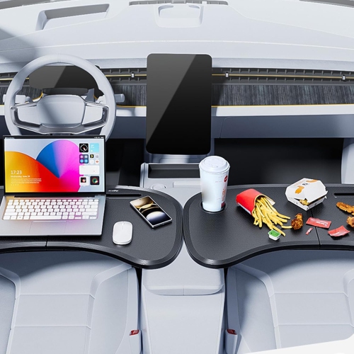 Car desk tray | Car steering wheel tray for laptop and food)