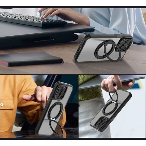 Convient pour iPhone 14&nbsp;mois étui téléphone support magnétique couverture de protection trou fin étui téléphone mobile, anti-usure, anti-chute,