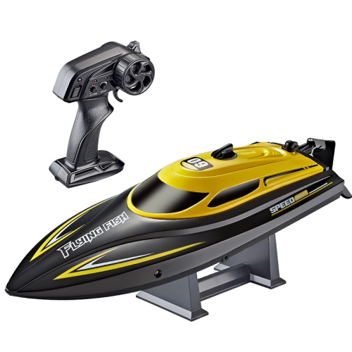 Bateau téléguidé eau jouet électrique 2.4G bateau téléguidé jouet de piscine, bateau téléguidé haute vitesse télécommandé, hors-bord, adapté aux