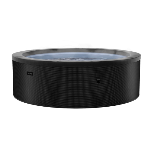 Tahoe | Spa Eco Foam pour 6&nbsp;personnes | Rond | Chaufferette intégrée | Noir charbon