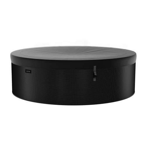 Tahoe | Spa Eco Foam pour 6&nbsp;personnes | Rond | Chaufferette intégrée | Noir charbon