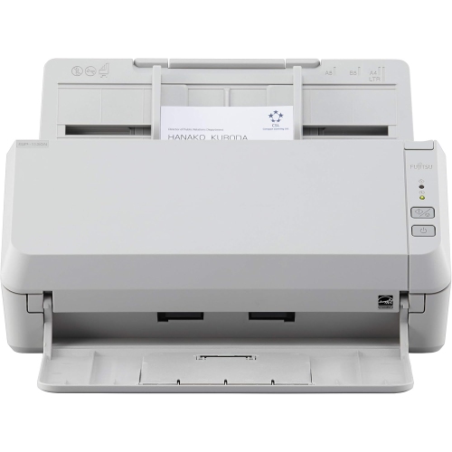 Fujitsu SP-1130N Document Scanner – Duplex, 30ppm, 600dpi, ADF, USB & Ethernet, Compact Design