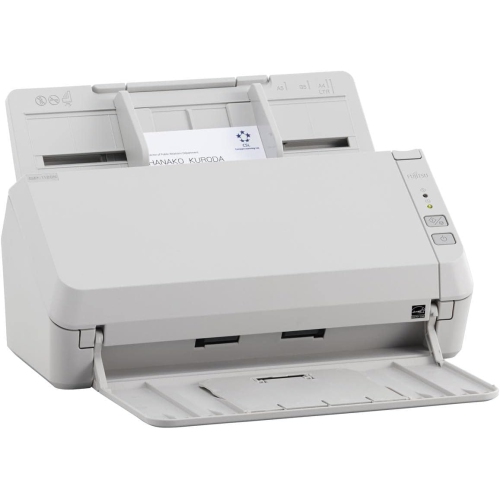 Fujitsu SP‑1120N Document Scanner – Duplex ADF, 20 ppm/40 ipm, 600 dpi, USB 3.2 & Gigabit Ethernet